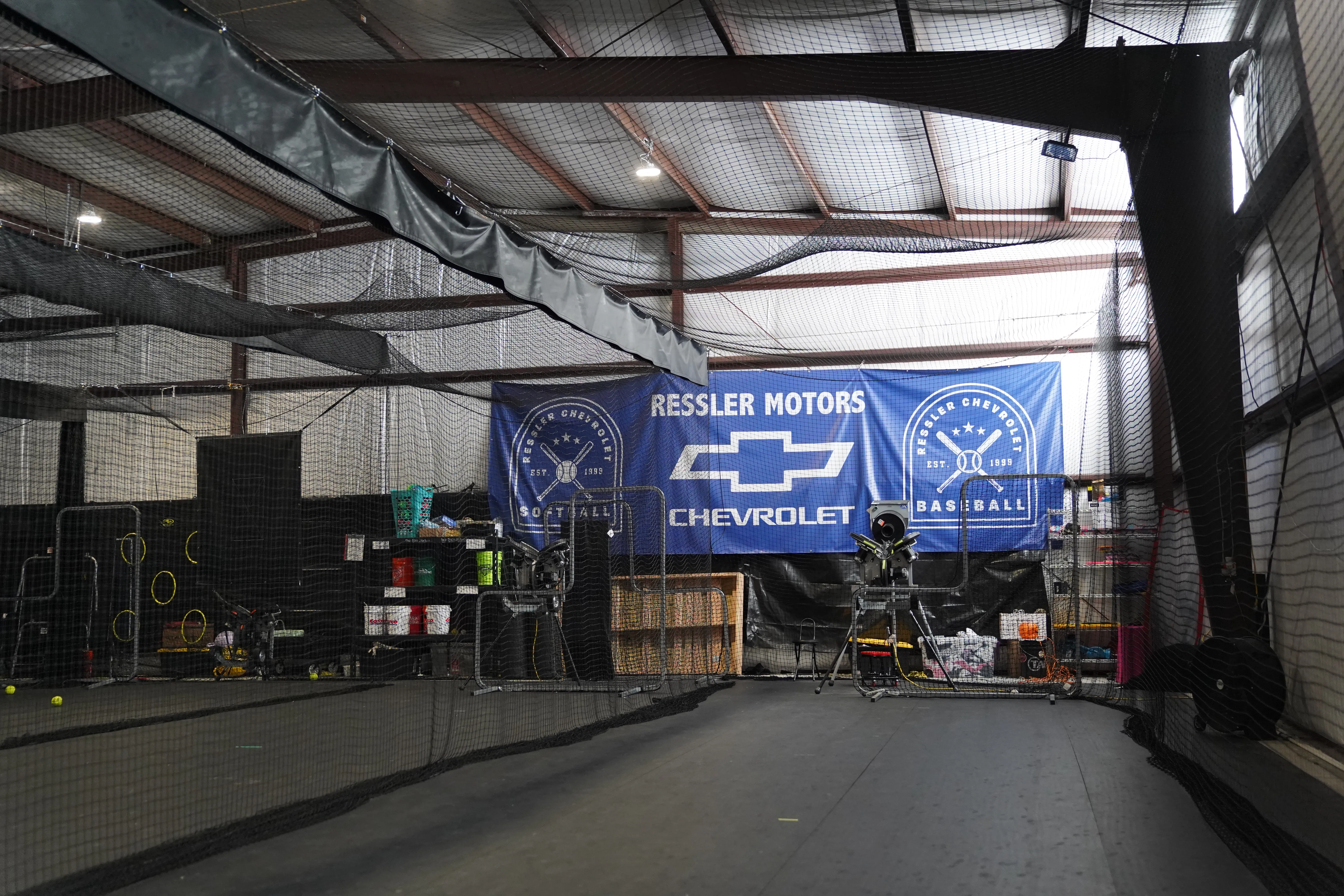Overview of batting cages